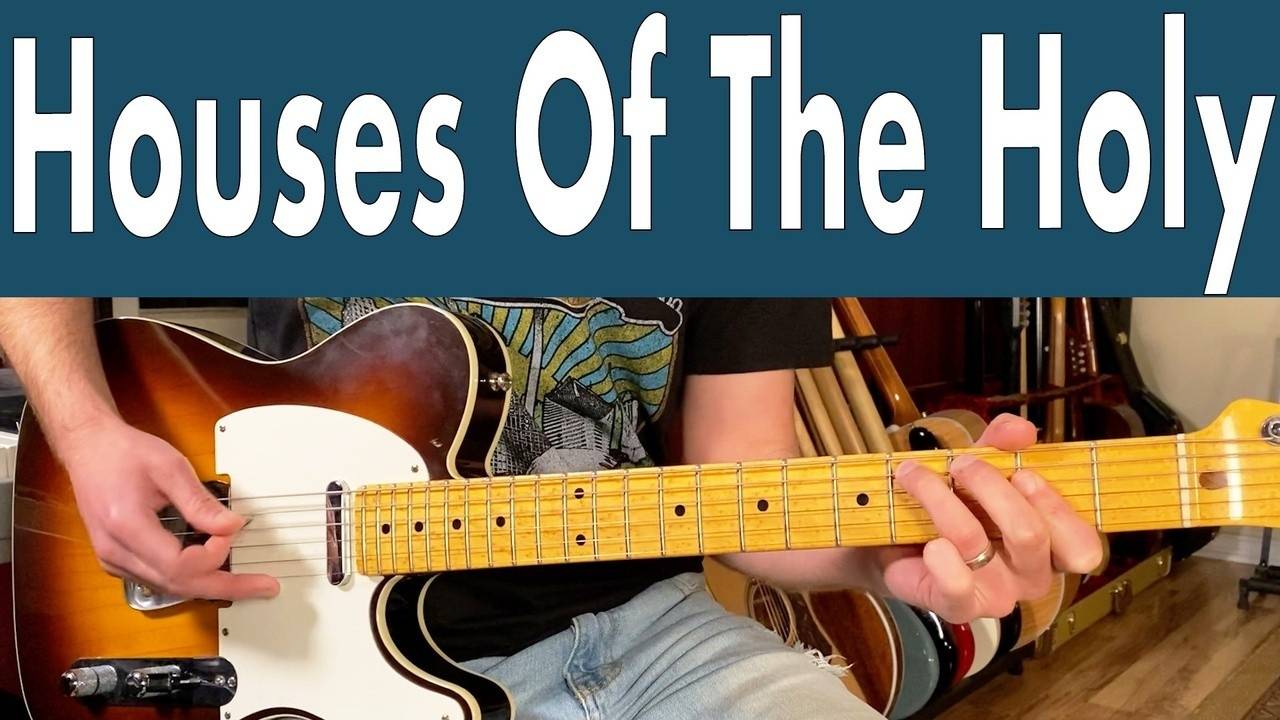 How To Play Houses Of The Holy On Guitar Led Zeppelin Guitar Lesson