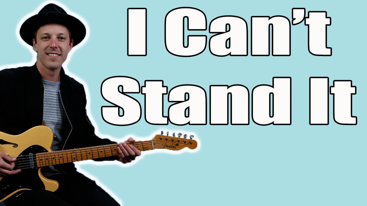 Eric Clapton I Can't Stand It Guitar Lesson + Tutorial + TABS