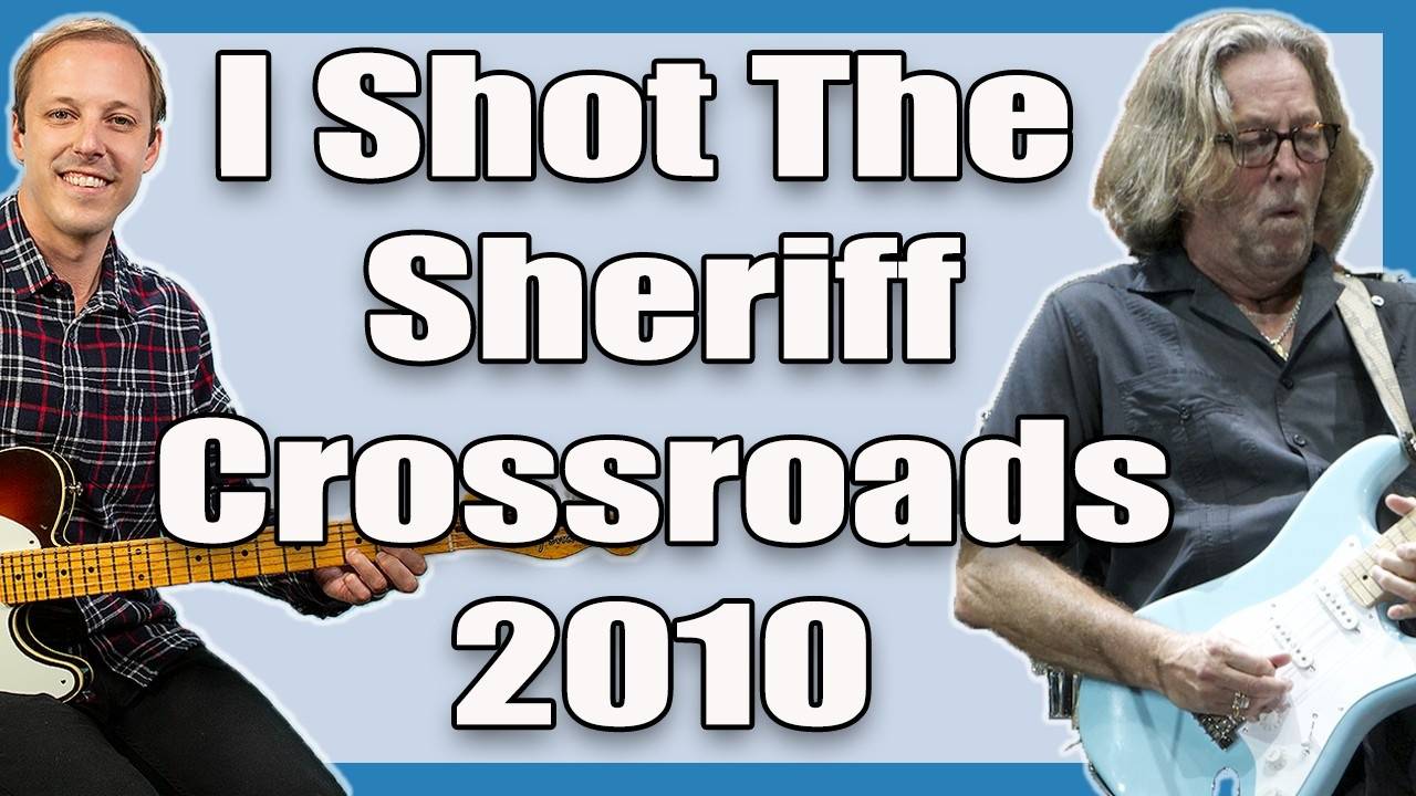 Eric Clapton I Shot The Sheriff [Crossroads 2010] Guitar Solo Lesson