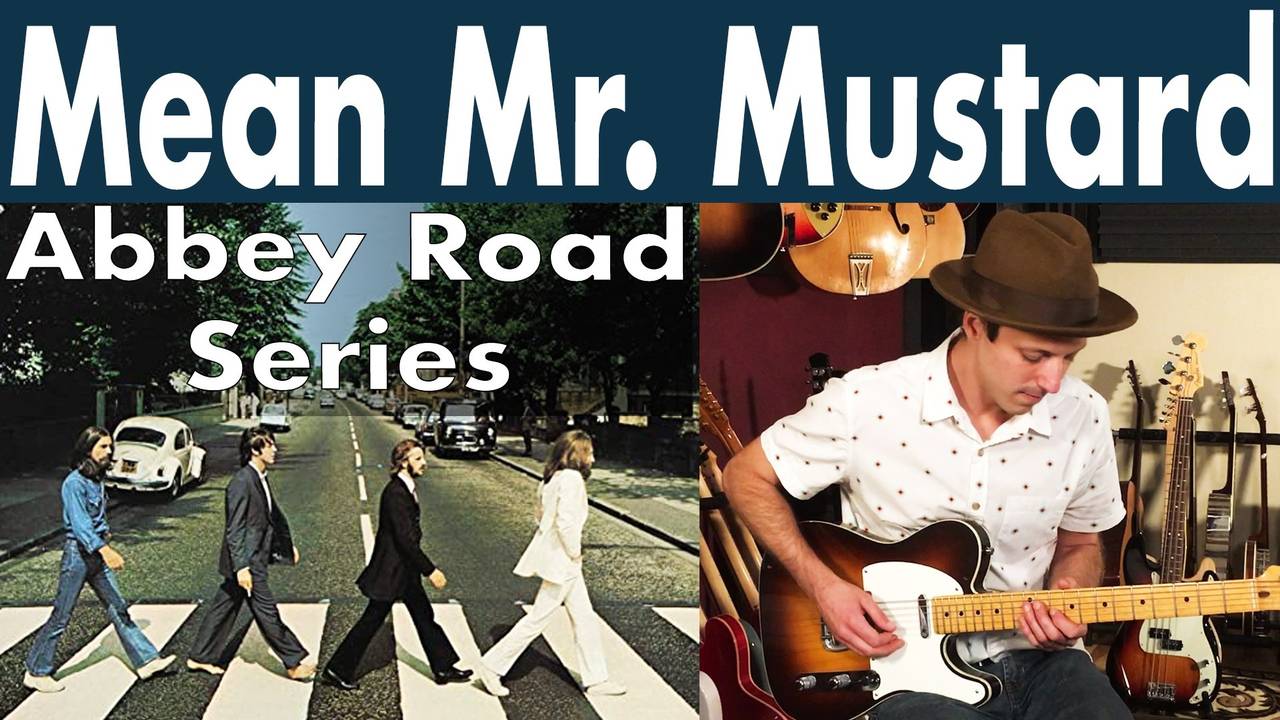 How To Play Mean Mr Mustard On Guitar Beatles Guitar Lesson