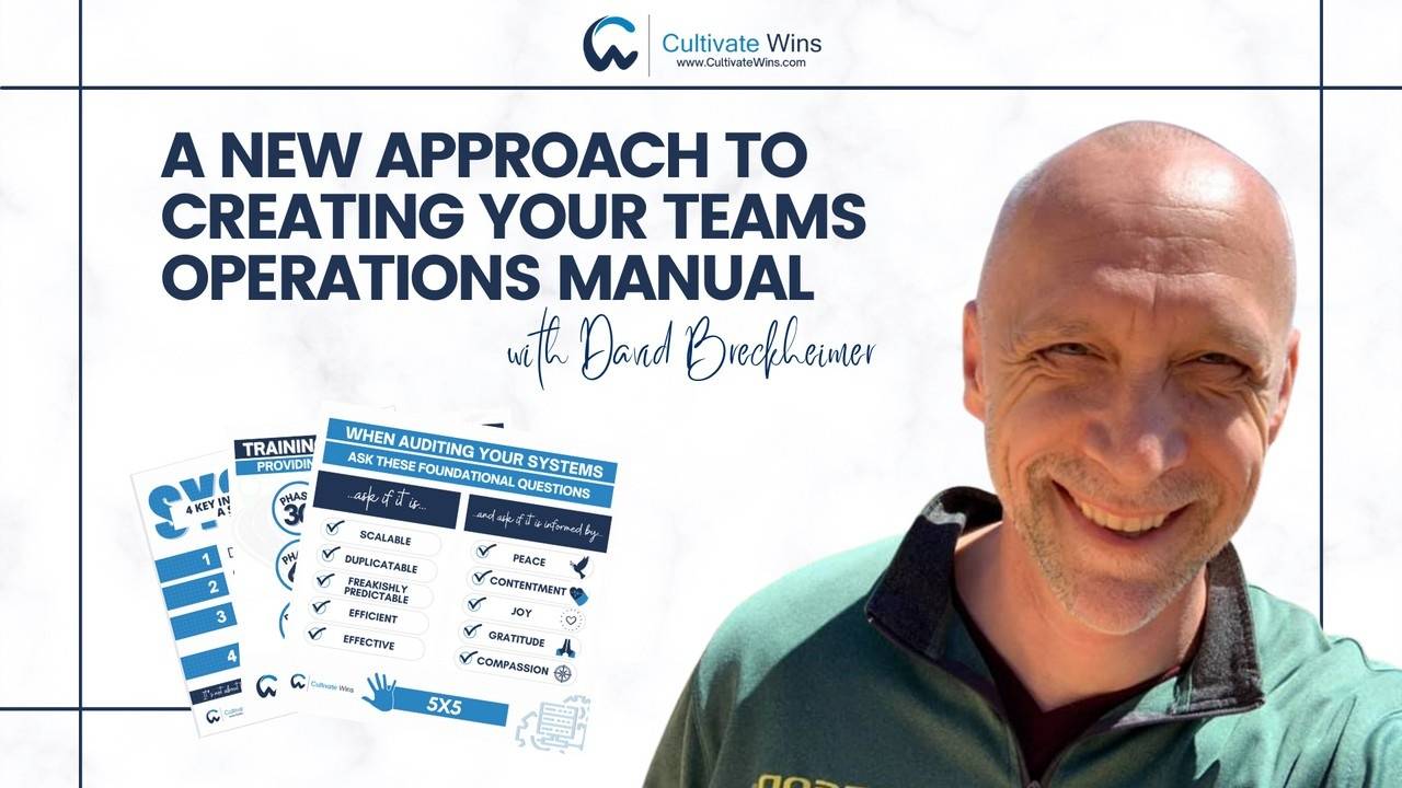 A New Approach to Creating Your Teams Operations Manual