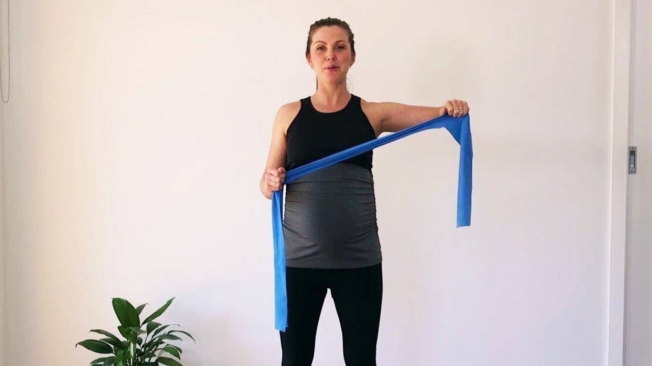 How to Use a Resistance Band when Pregnant