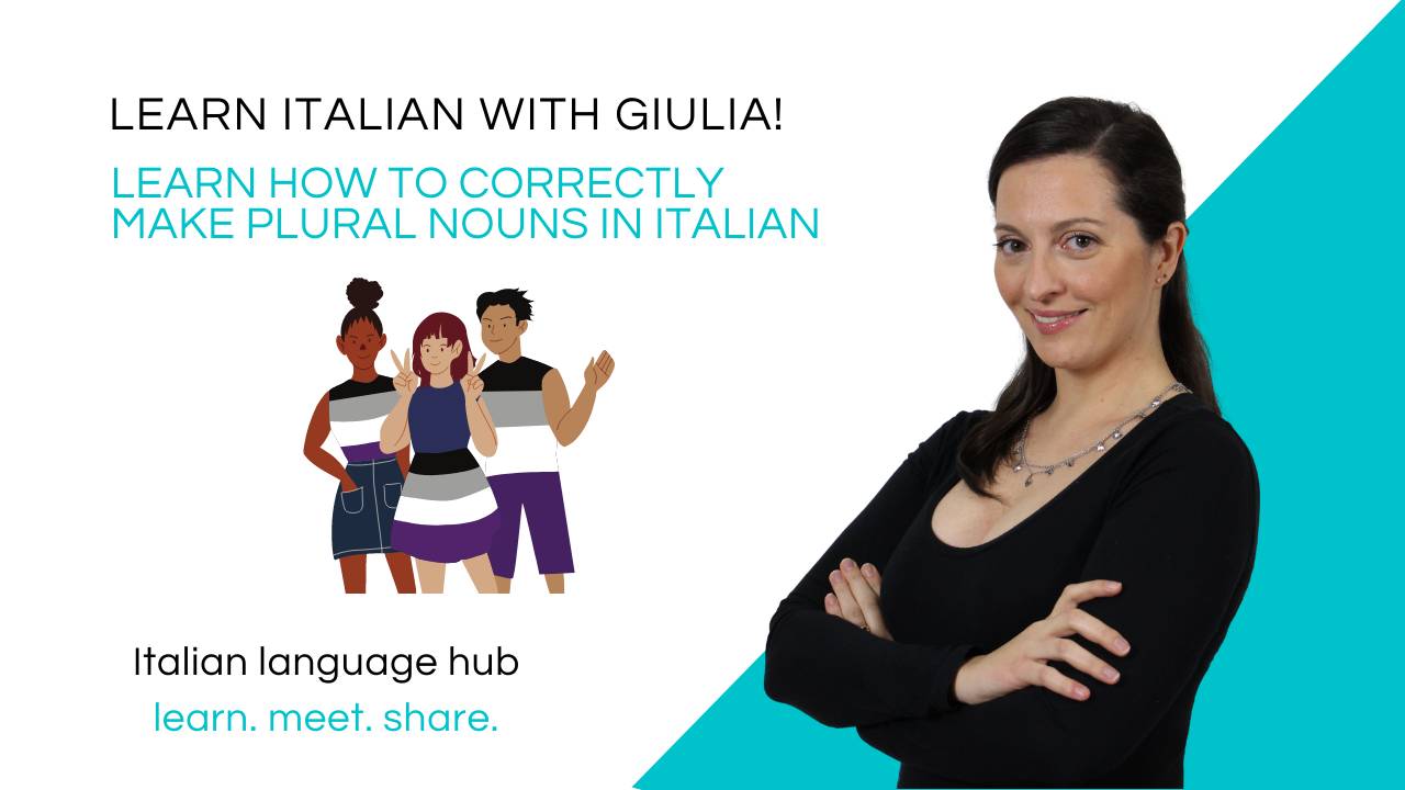 Free Lesson on Italian Plural Nouns