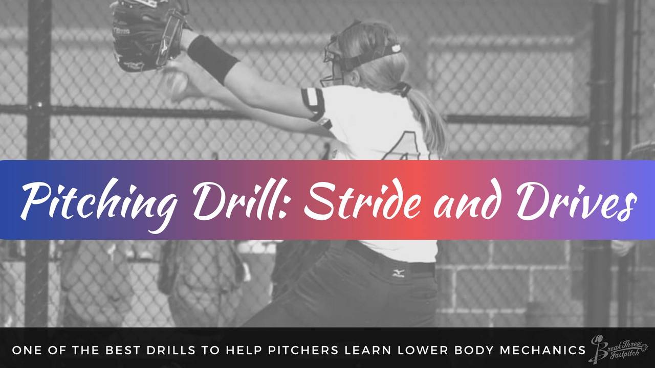 Pitching Drill Stride and Drives