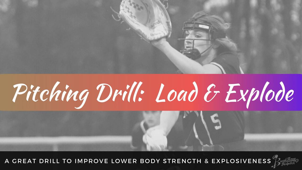 Pitching Drill Load and Explode