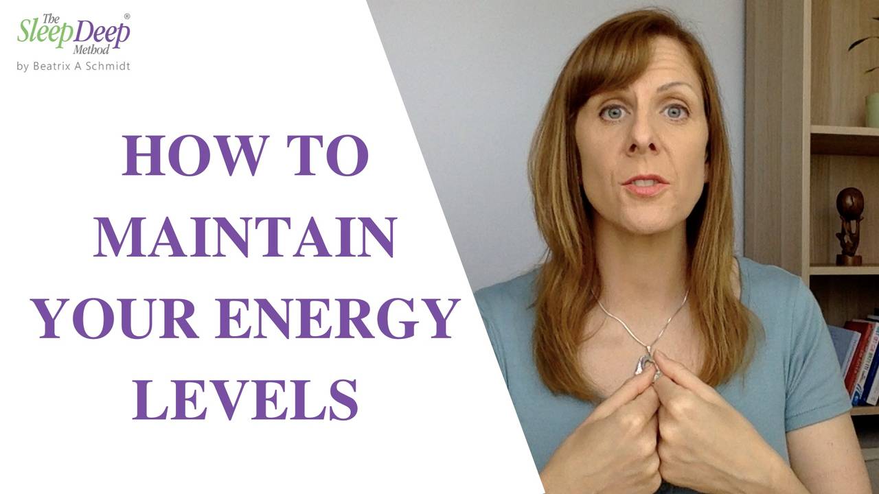 Start learning how to maintain your energy levels consistently daily