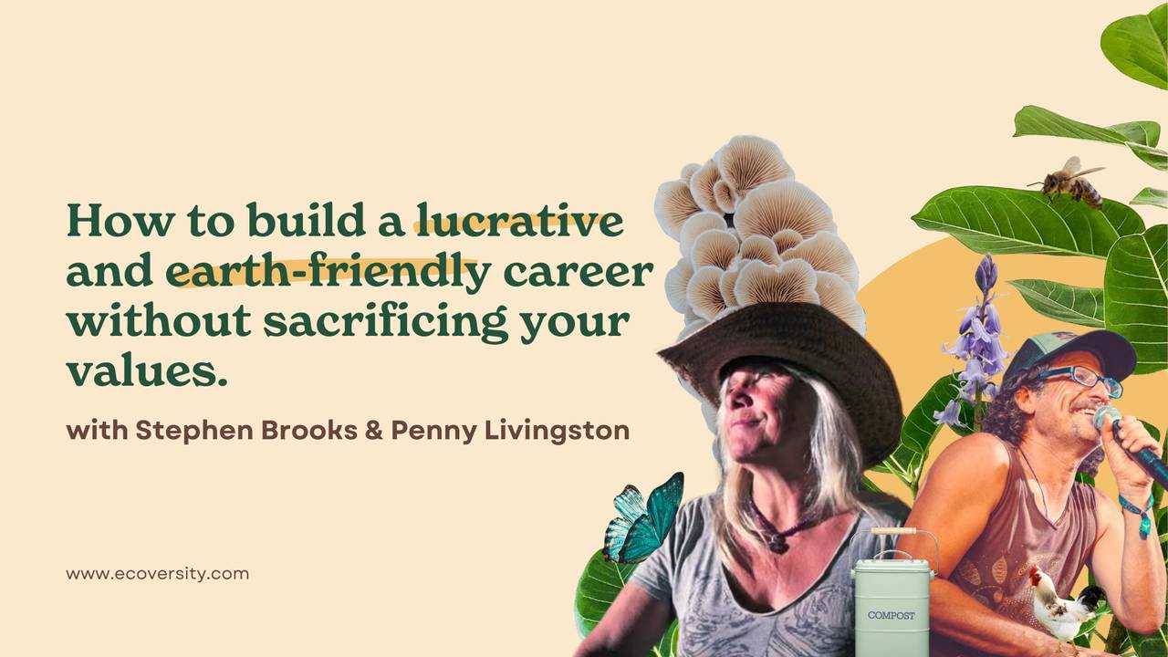 How To Build A Lucrative & Earth-Friendly Career 🌎