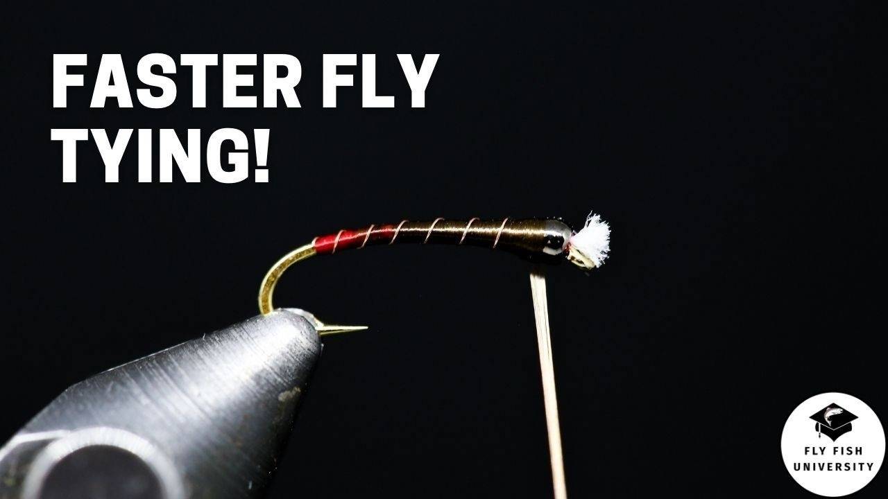 3 Steps for FASTER Fly Tying!