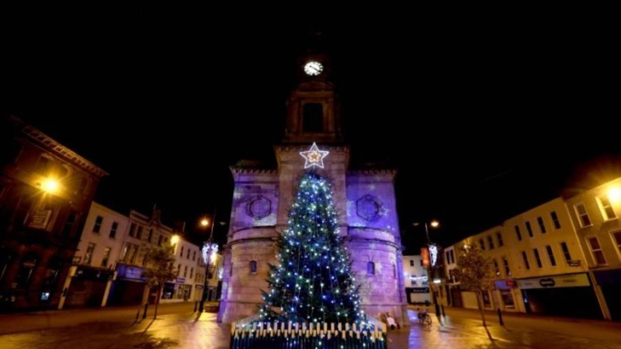 Coleraine Christmas Lights Switch On