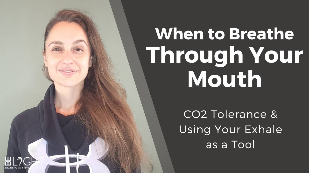 When to Breathe Through Your Mouth Using Your Exhale as a Tool