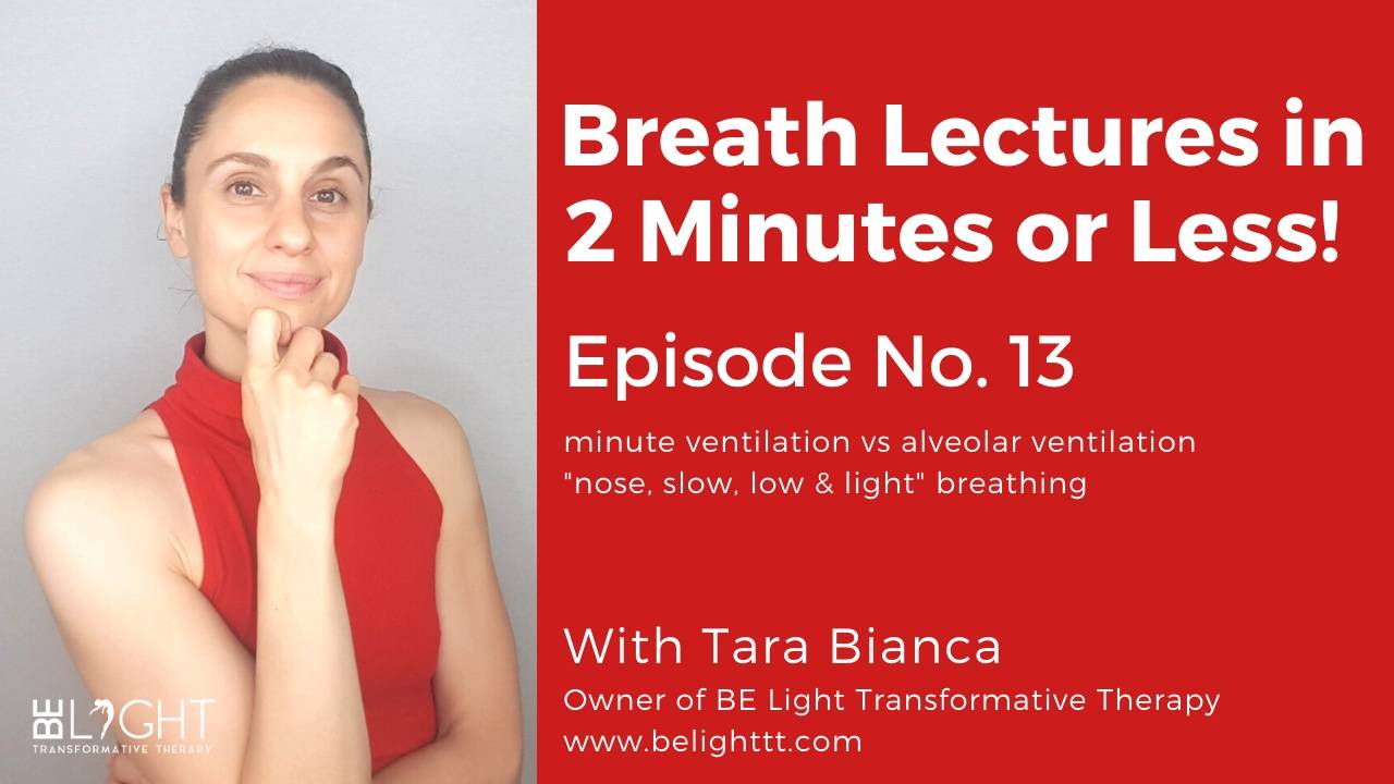 Breath Lectures in 2 Minutes or Less! Episode No. 13