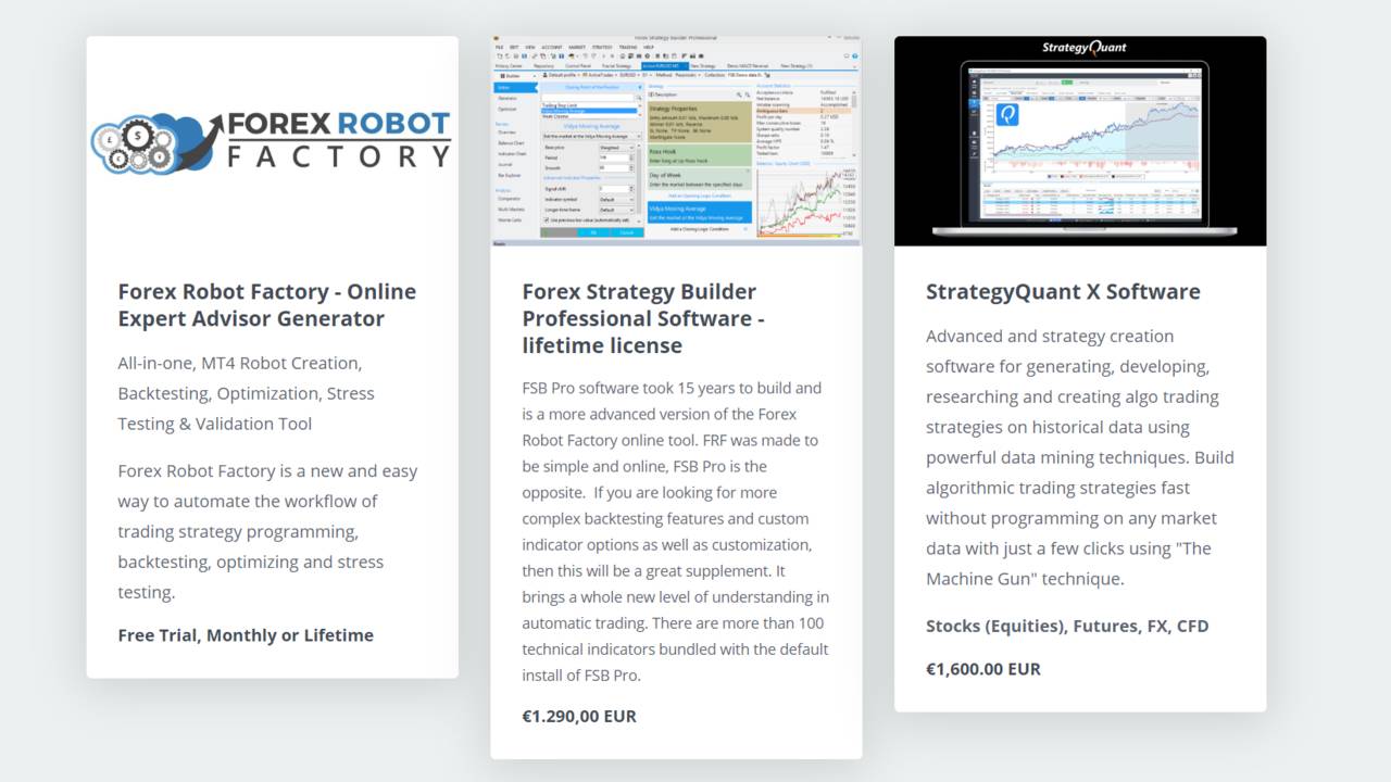 Algo Trading Software and Forex Trading Tools