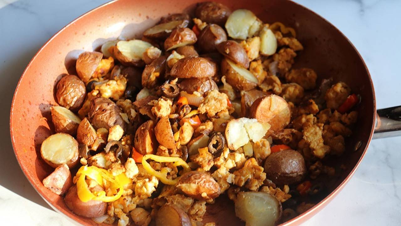 Vegan Chorizo Hash