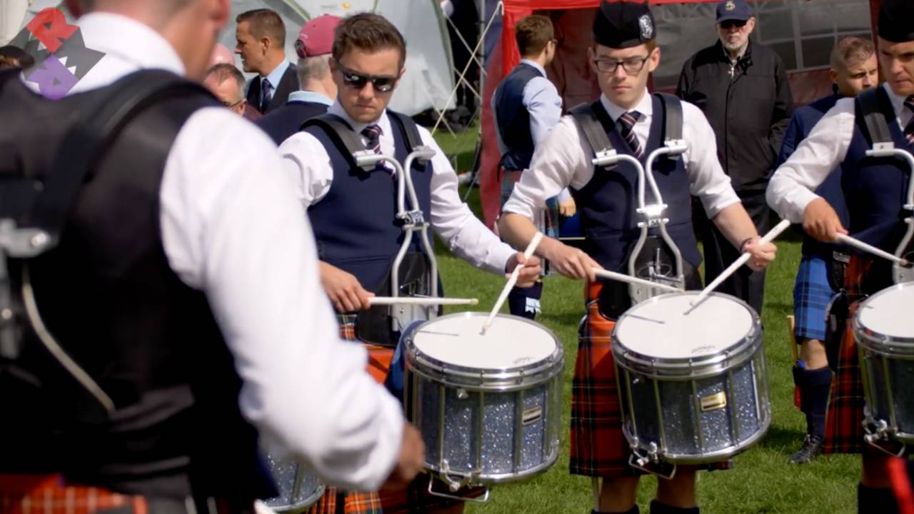 Glasgow Police Pipe Band led by David Henderson2019 MSR MSR