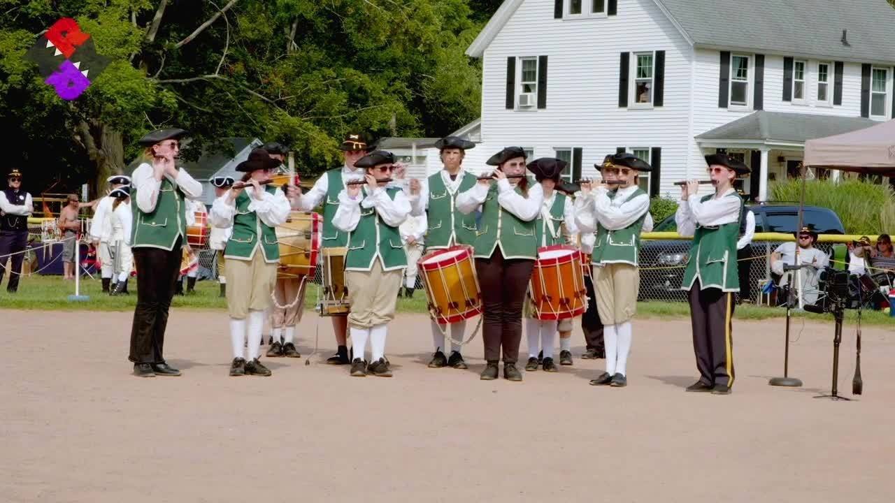 Young Colonials Jr Ancient Fife & Drum Corps 2021 Deep River On Stand