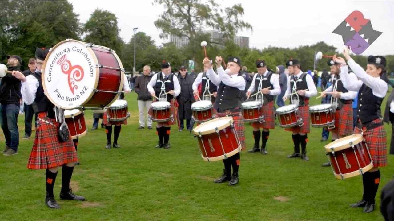 Canterbury Caledonian Pipe Band WPBC 2018