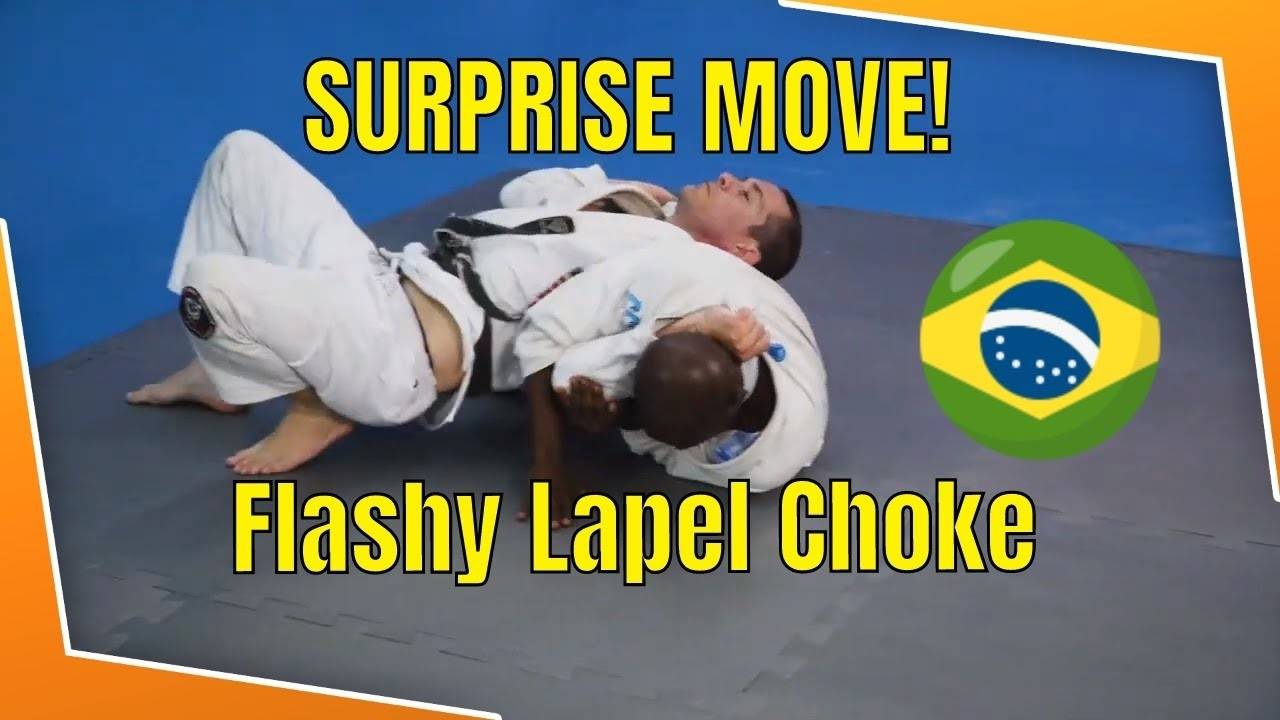 This Unexpected LAPEL CHOKE From Side Control Works Like Magic!