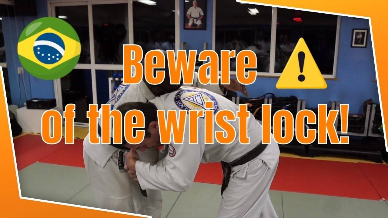 Use This Easy WRIST LOCK To Tap Out Anyone From Standing!
