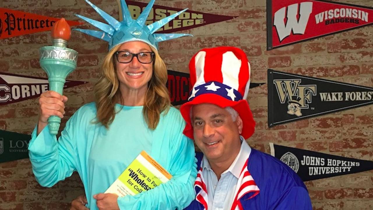 Andy and Pearl Lockwood of Lockwood College Prep, bringing trusted authority and a personal touch to college planning for high-earning families.