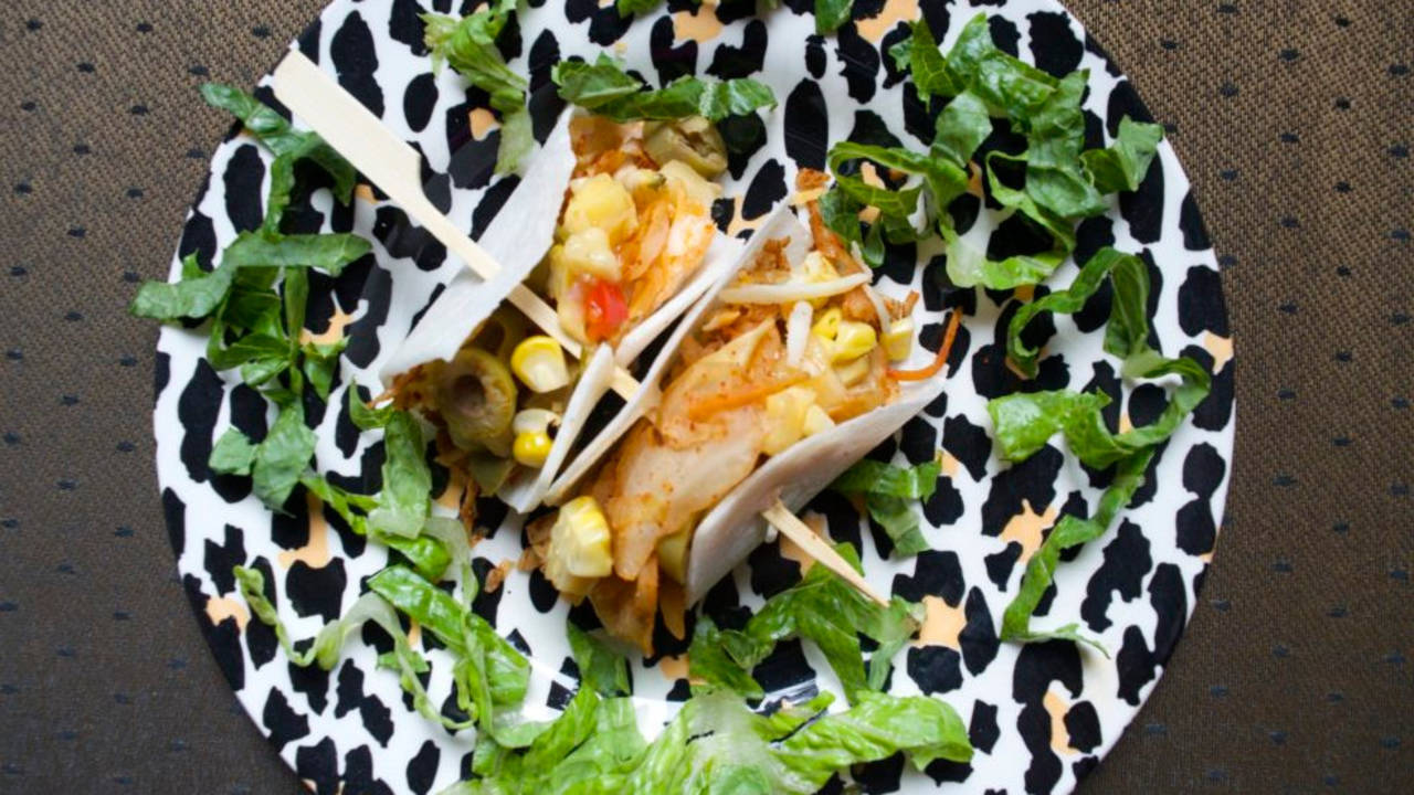 Jicama Tacos Recipe for Meatless Monday