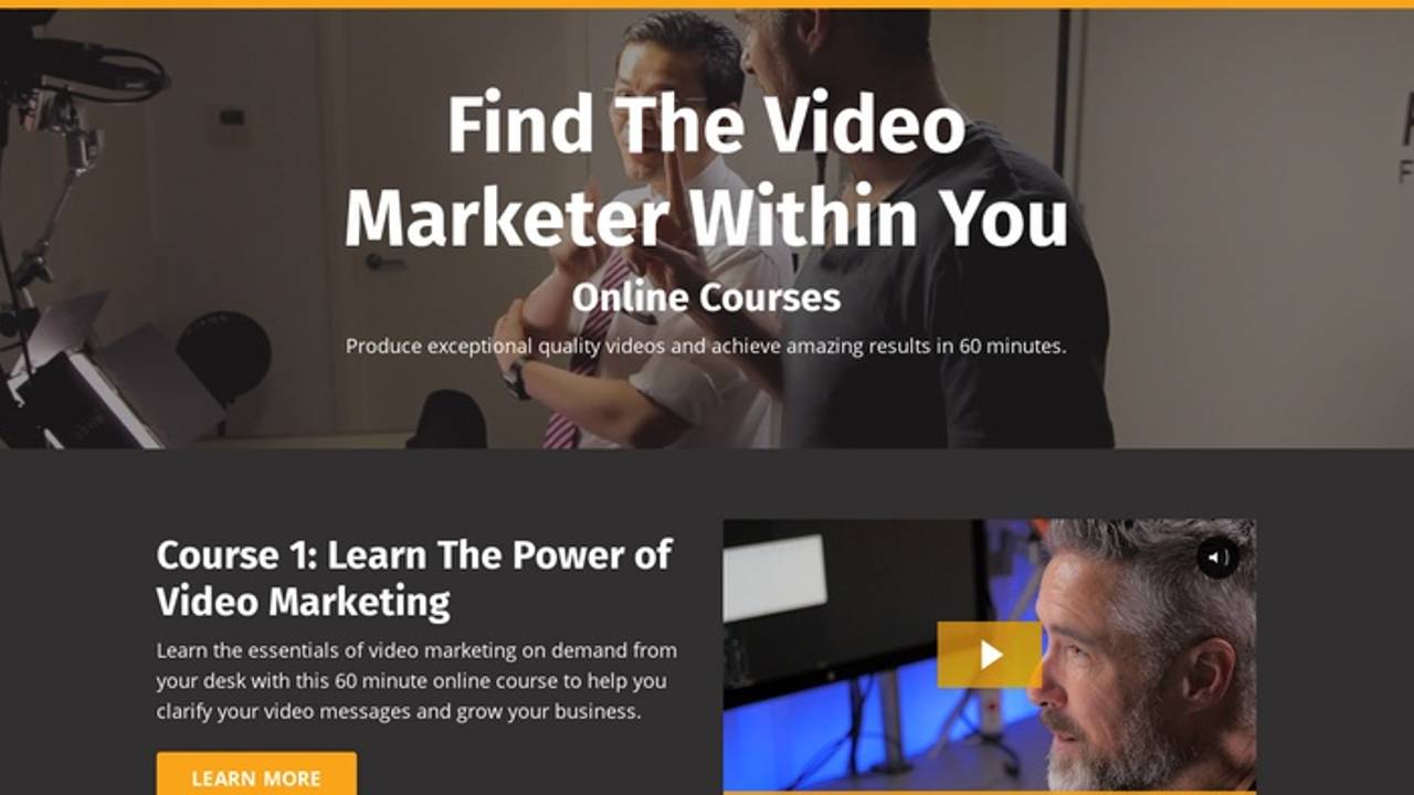 Learn The Power of Video Marketing Online Course - On Demand