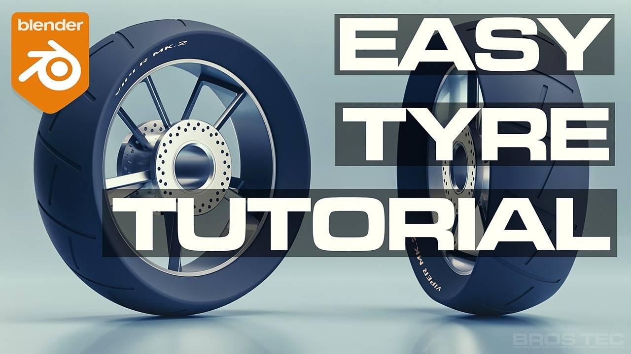 Wheel TUTORIAL Blender - Hard Surface Modeling