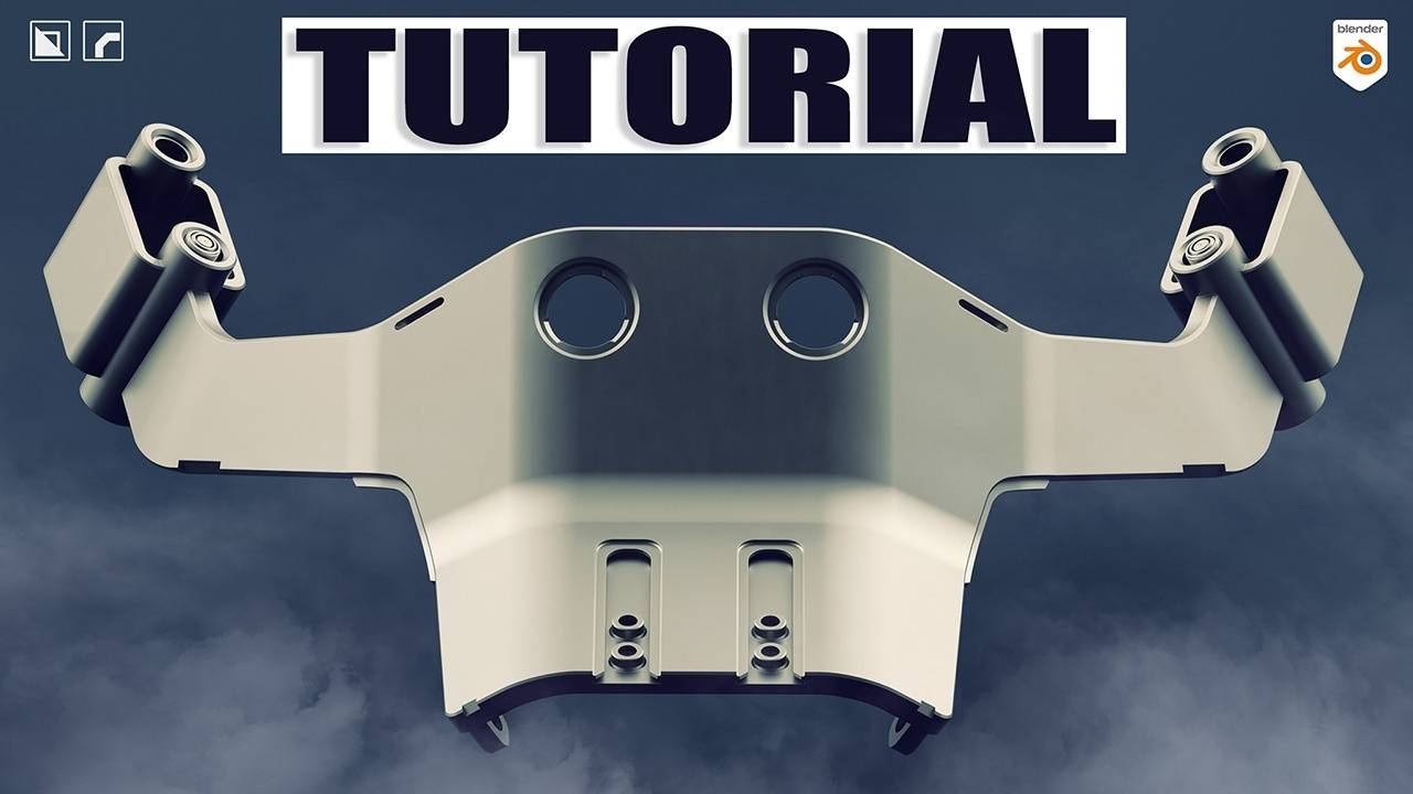 How to Create an Organic Hard Surface Model in Blender