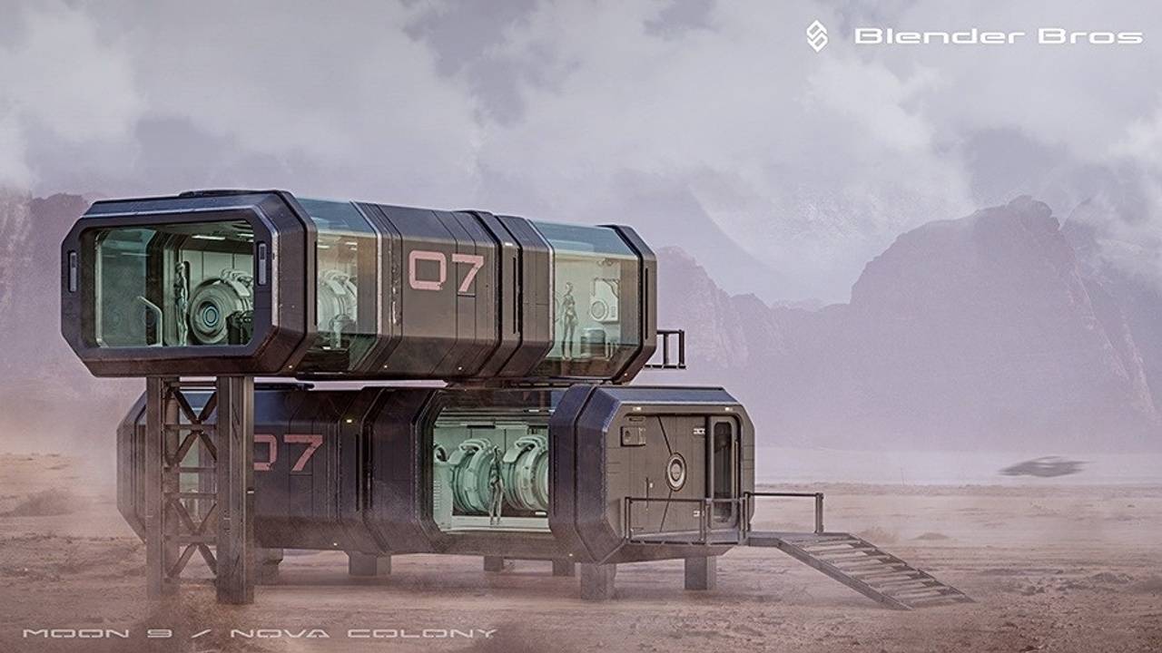 Concept Environment Masterclass In Blender