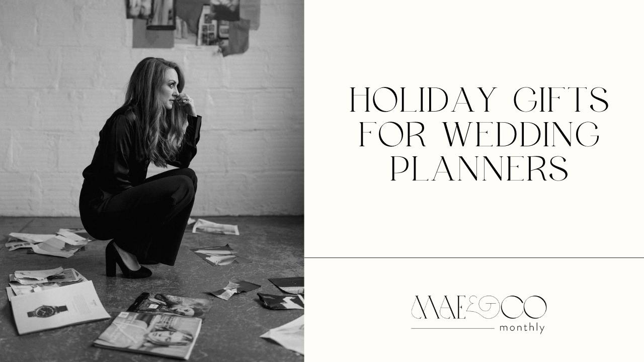 Gifts for wedding planners