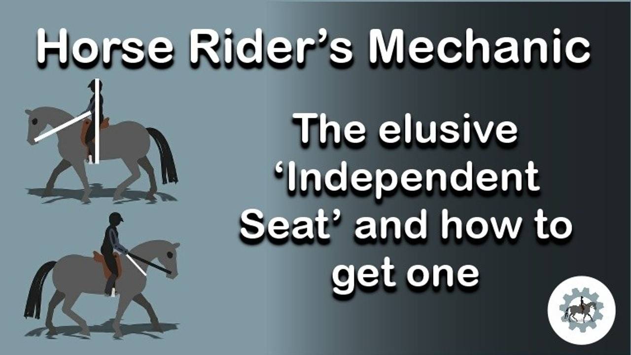 The elusive horse riding 'Independent Seat' & how to get one