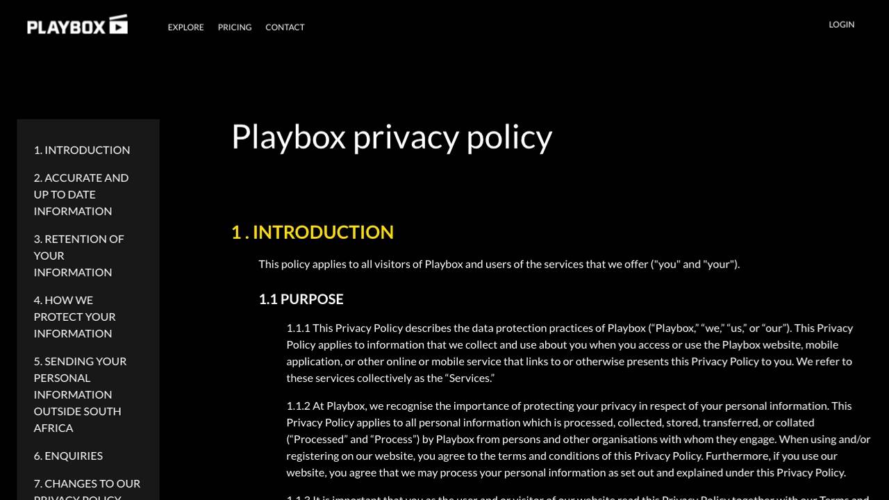 Privacy Policy
