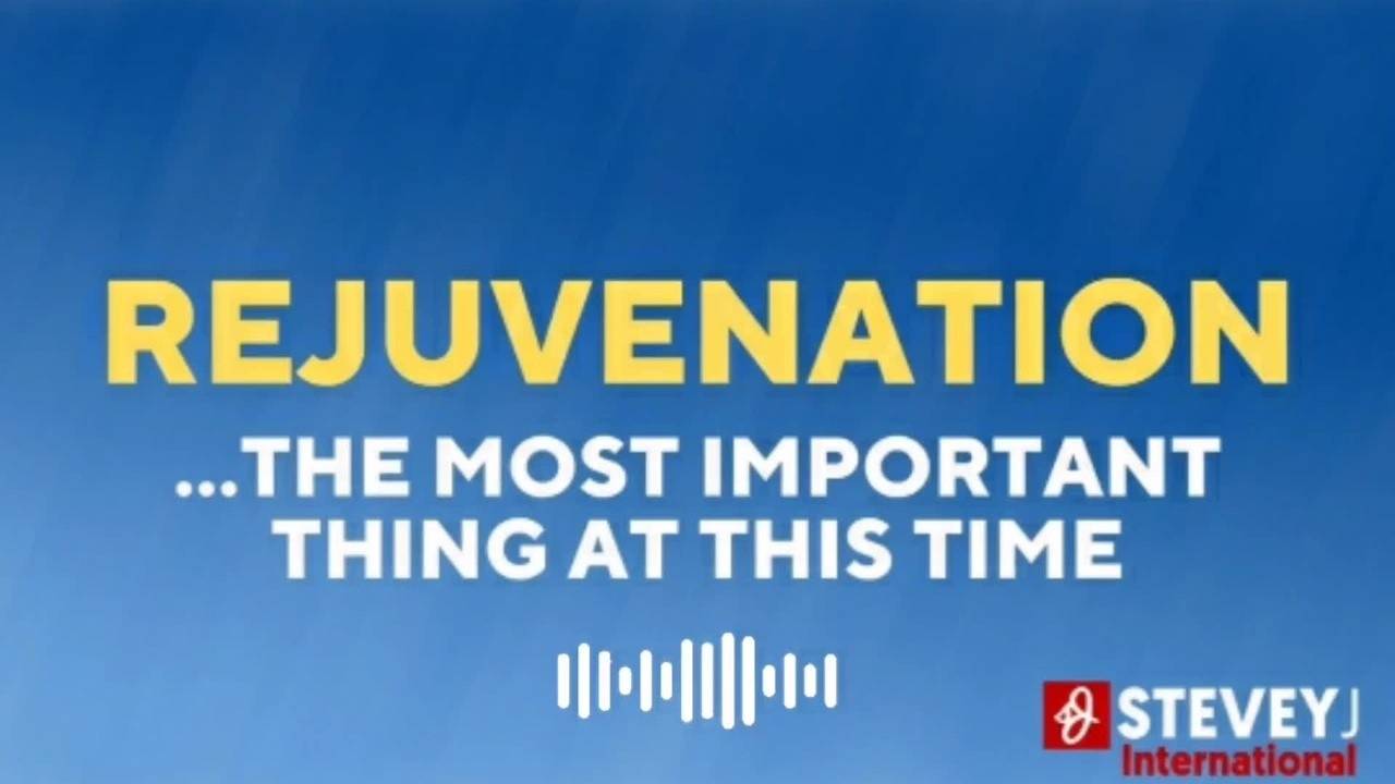 Why Is Rejuvenation The Most Important Thing Right Now