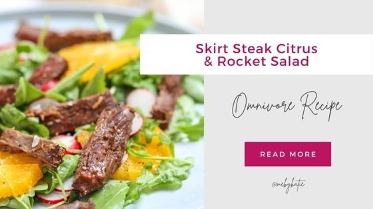 Skirt Steak Citrus & Rocket Salad