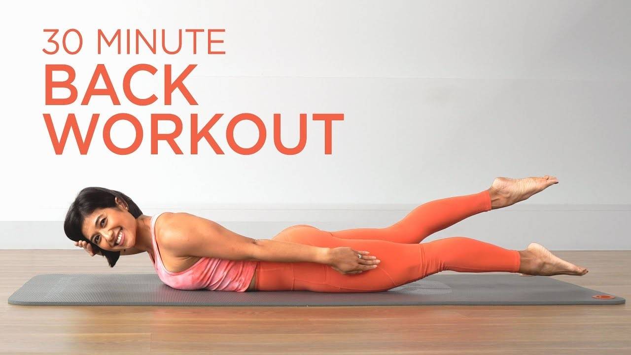 30 min Pilates Back Workout at home