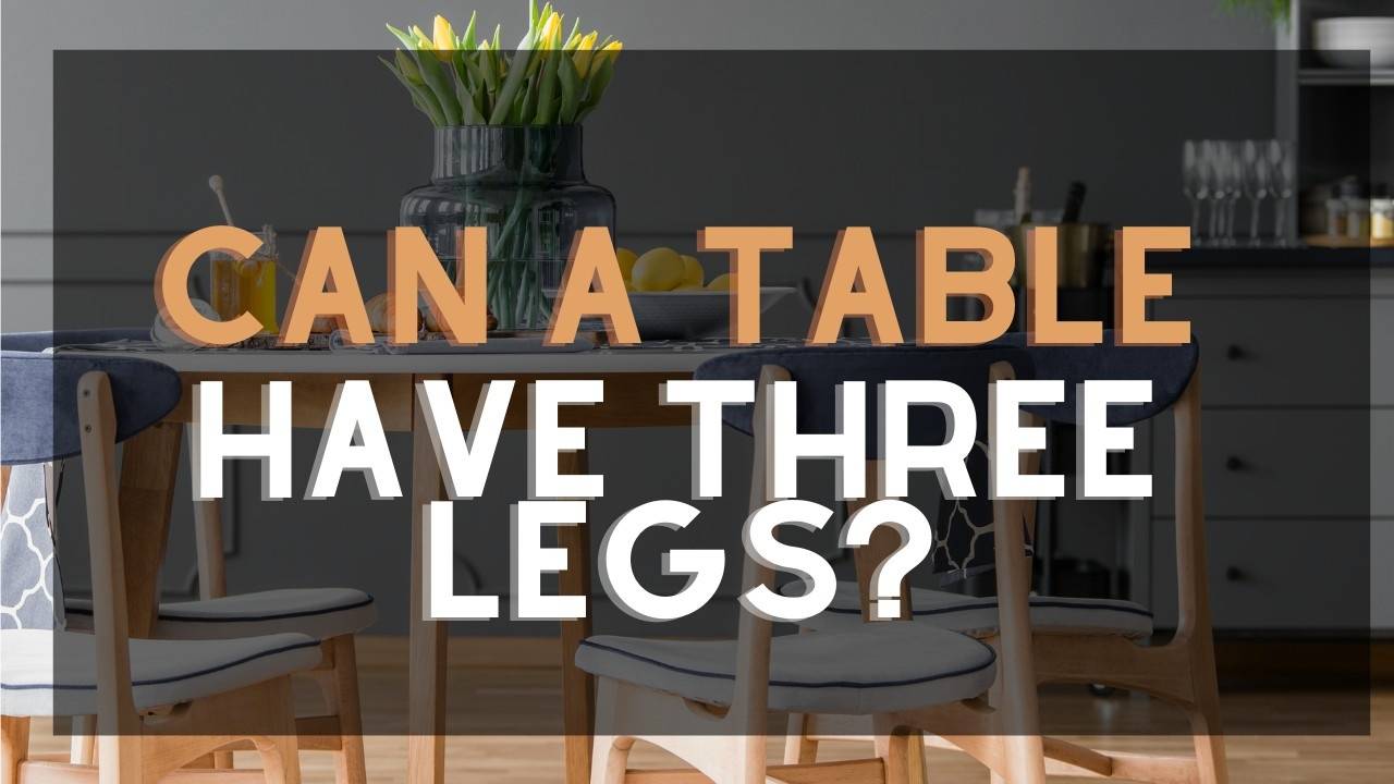 Can a Table Have Three Legs? The art of failing forward.