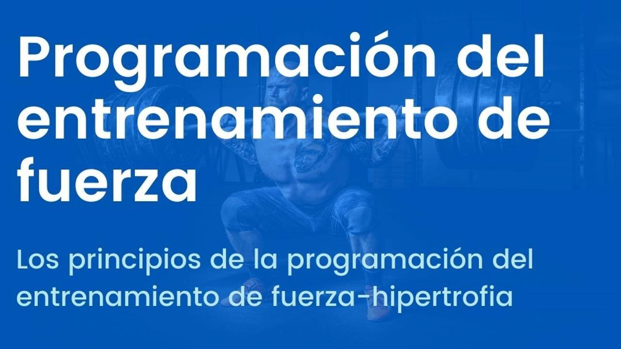 Principios de la programación del entrenamiento de fuerza