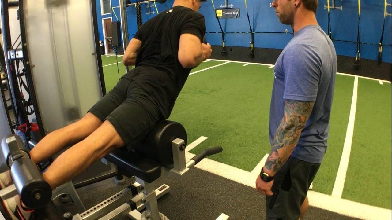 GHD Back Extension Exercise Exercise of the Week