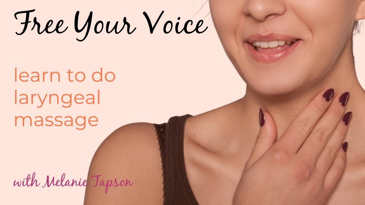 Free Your Voice learn how to do laryngeal massage for vocal freedom