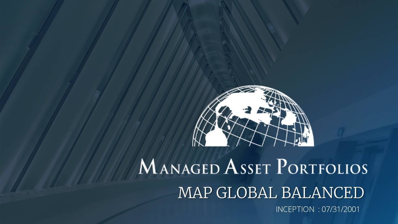 Global Balanced Strategy Managed Asset Portfolios