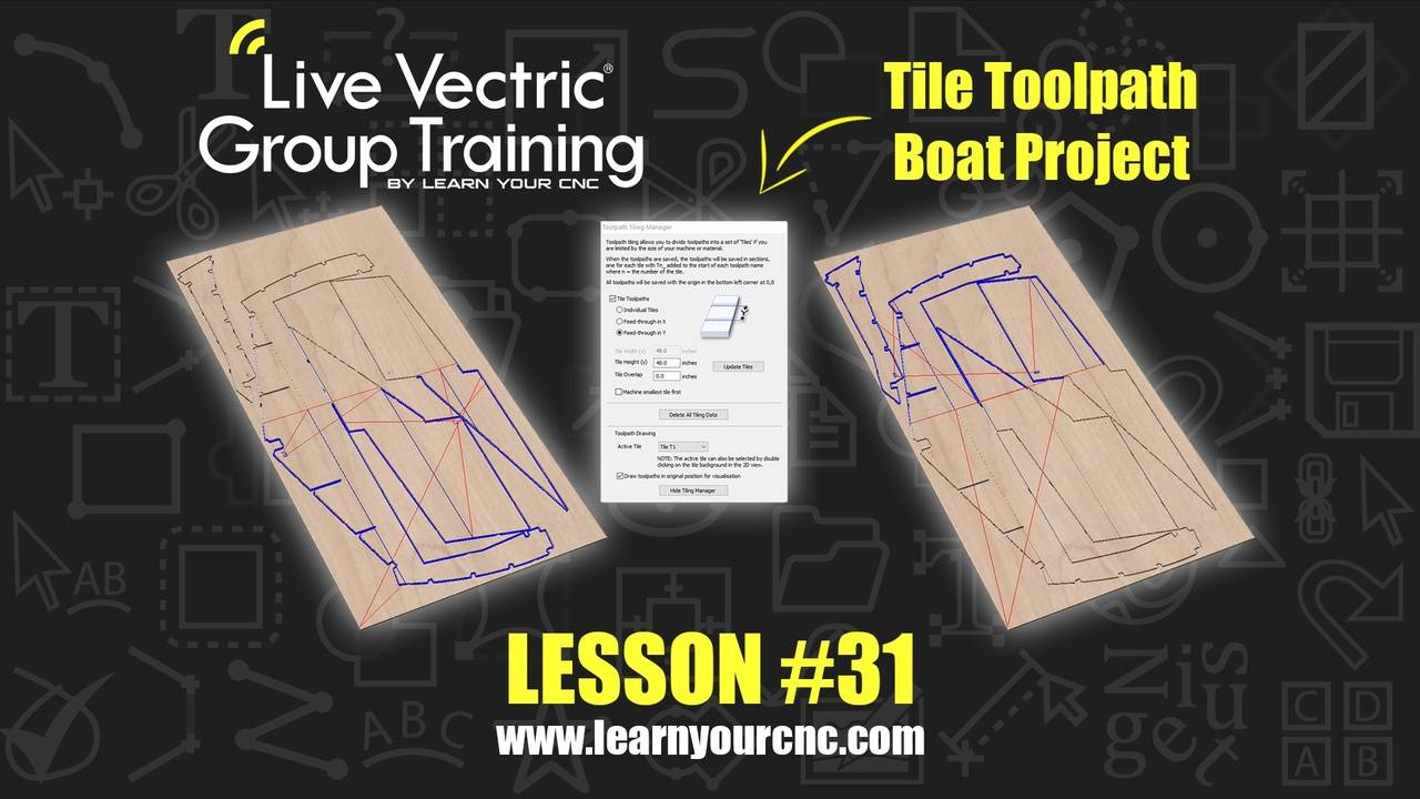 #31: Tile Toolpath Boat Project - 3/18/2021