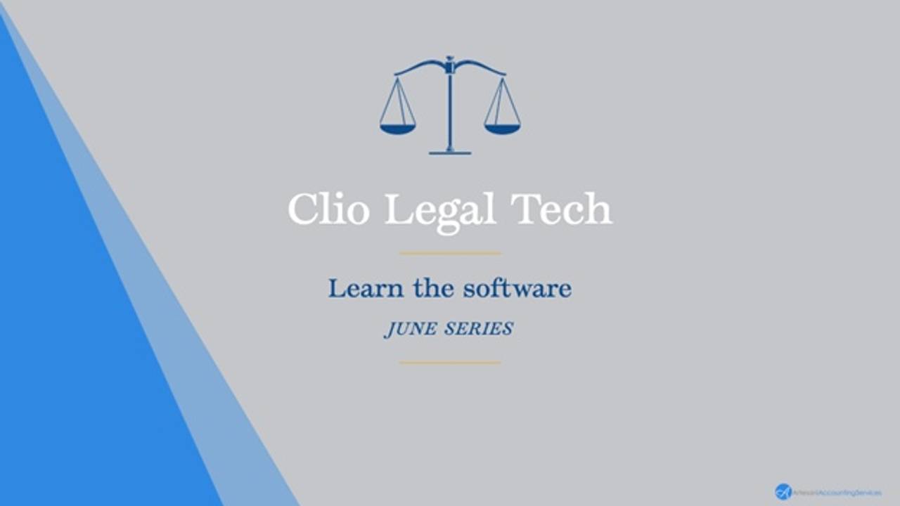 Law Firm Tech Clio