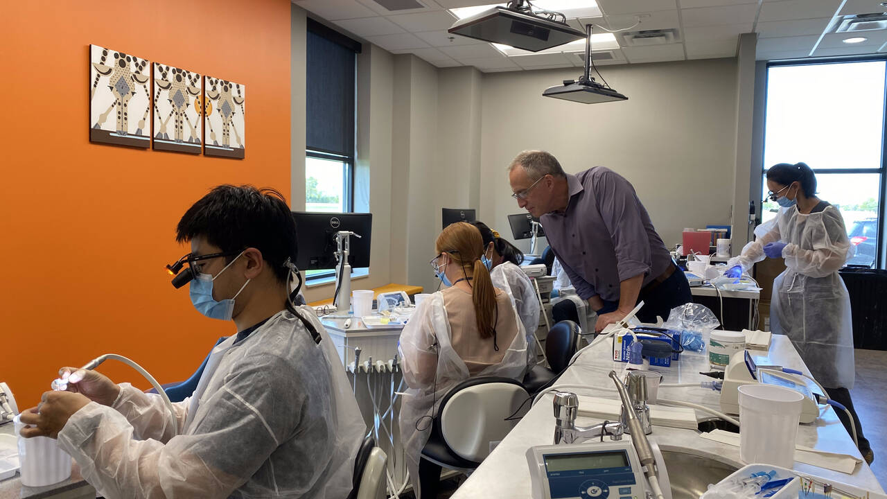 Dental assistant training offices