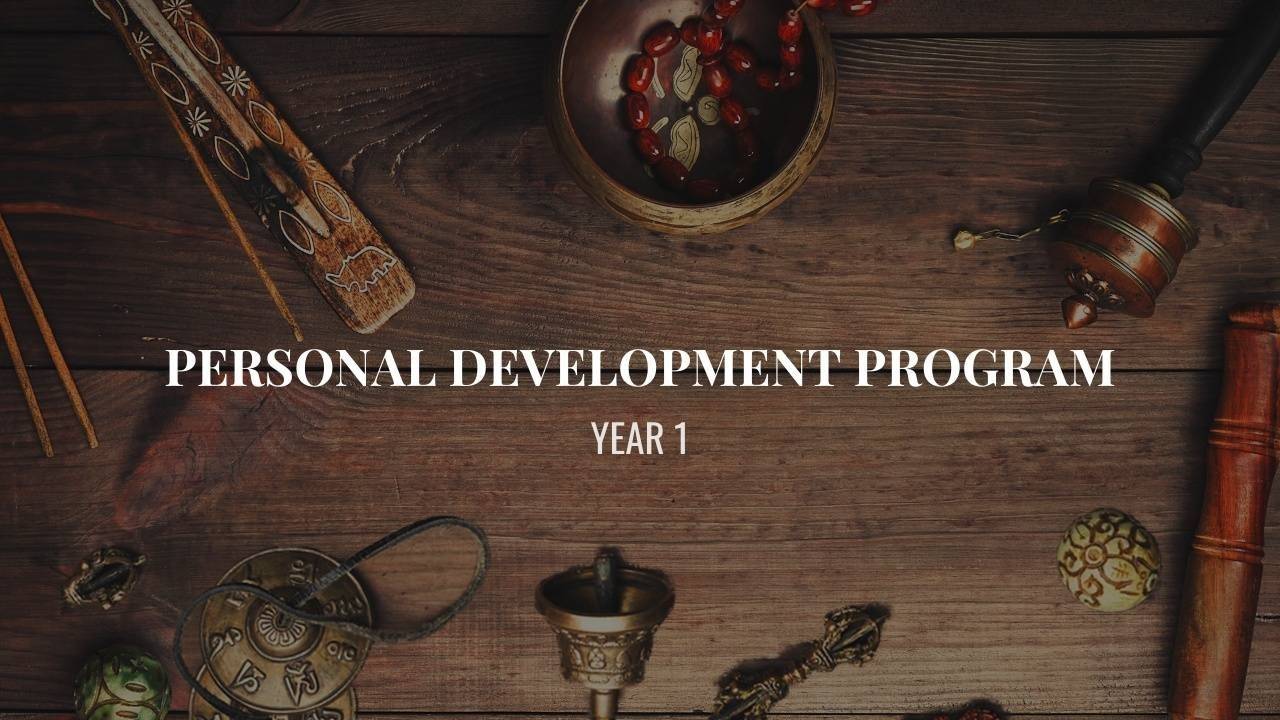 Personal Development Program - Year 1