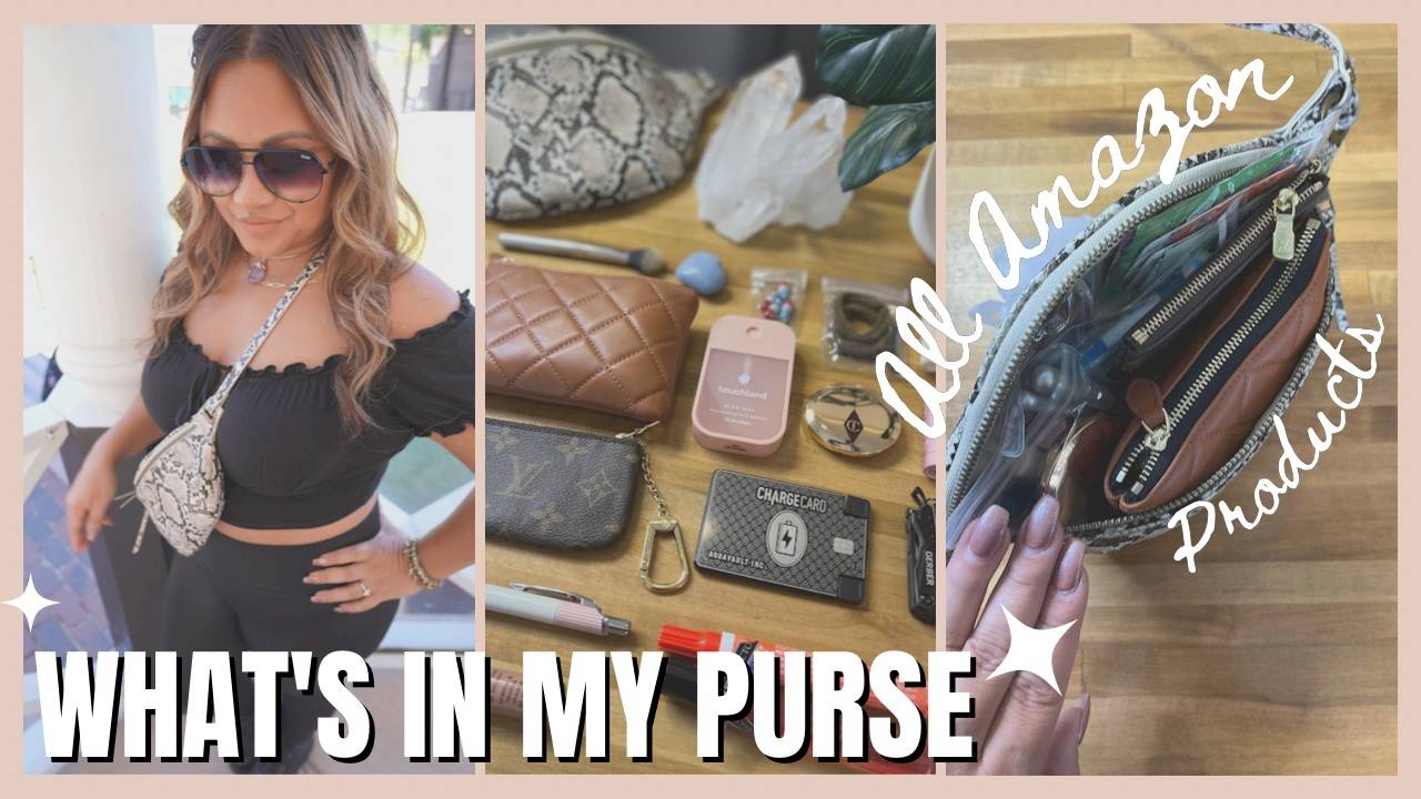 PURSE ESSENTIALS WHATS IN MY PURSE 2022