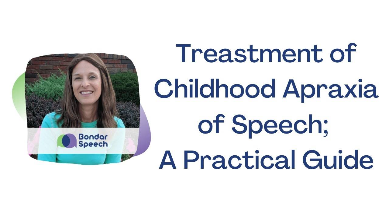 What is Forward and Backward Chaining in Apraxia Therapy?
