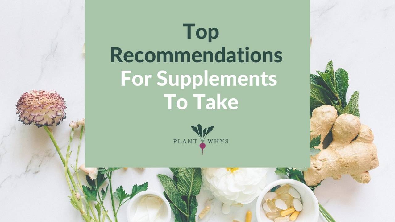 What Kind of Supplements Are Actually Recommended To Take?