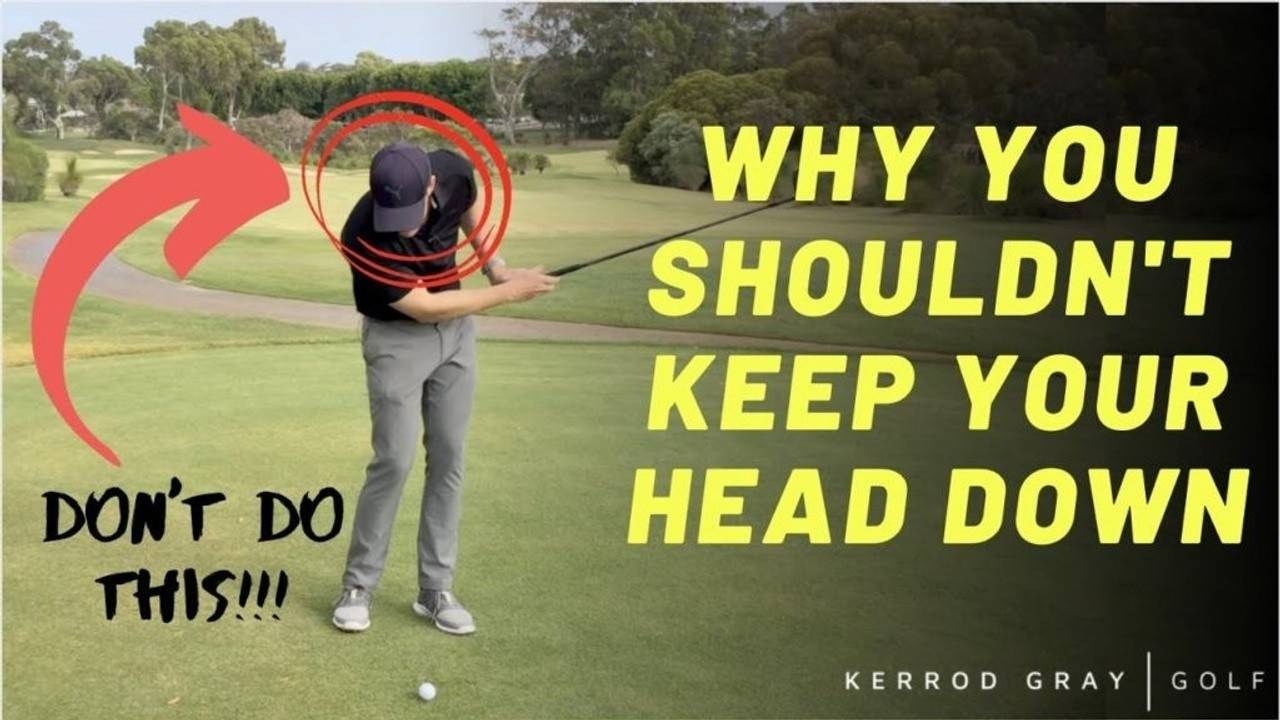 Golf Why You Shouldn’t Keep Your Head Down When Chipping