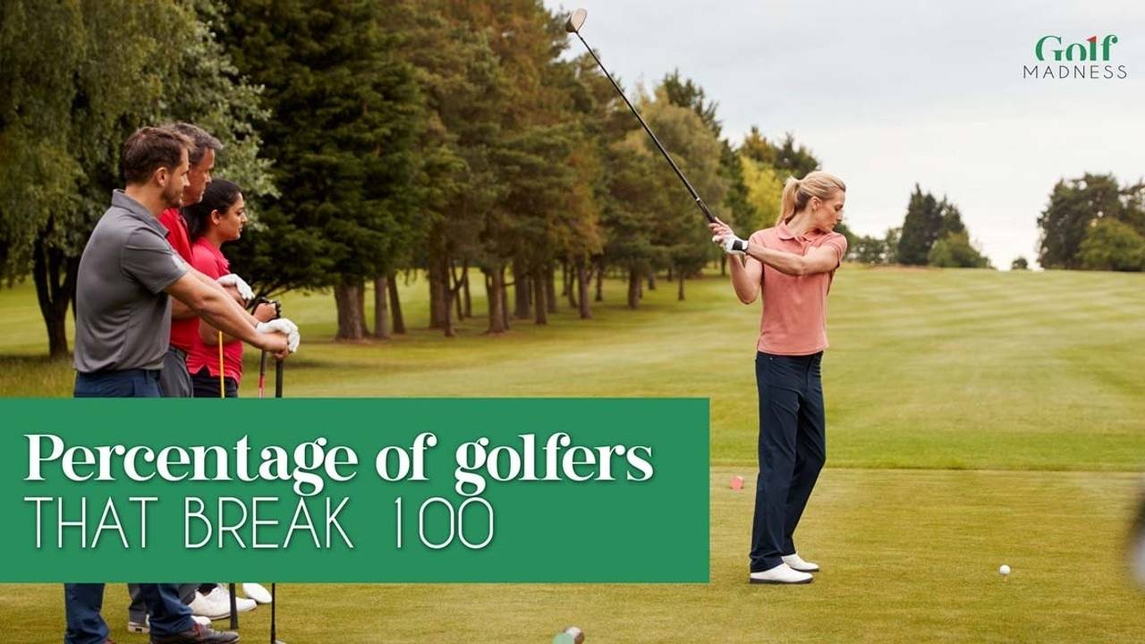 Percentage of Golfers That Break 100 Golf Madness