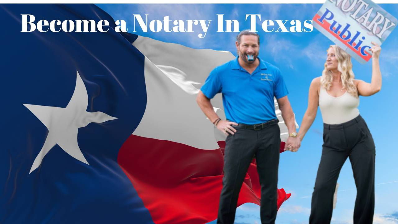 Texas Notary Public Notary Loan Signing Agent Training
