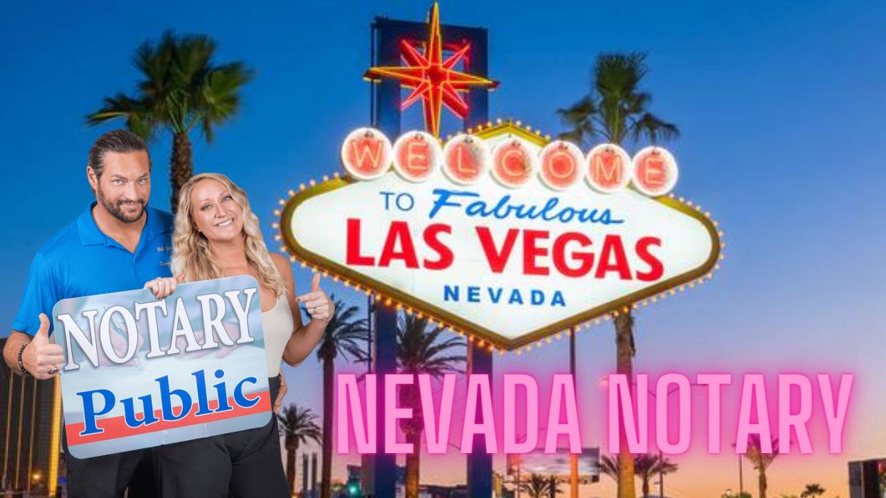 Nevada Notary Public Notary Loan Signing Agent Training